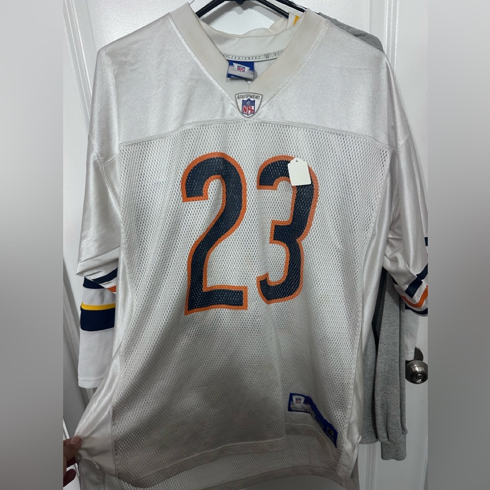 Chicago bears white alternate jersey
